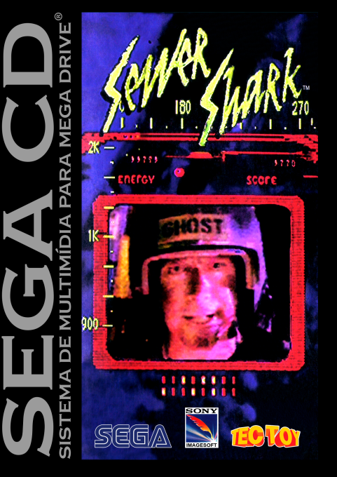 Sewer Shark (USA) (Rev 1) Sega CD Game Cover